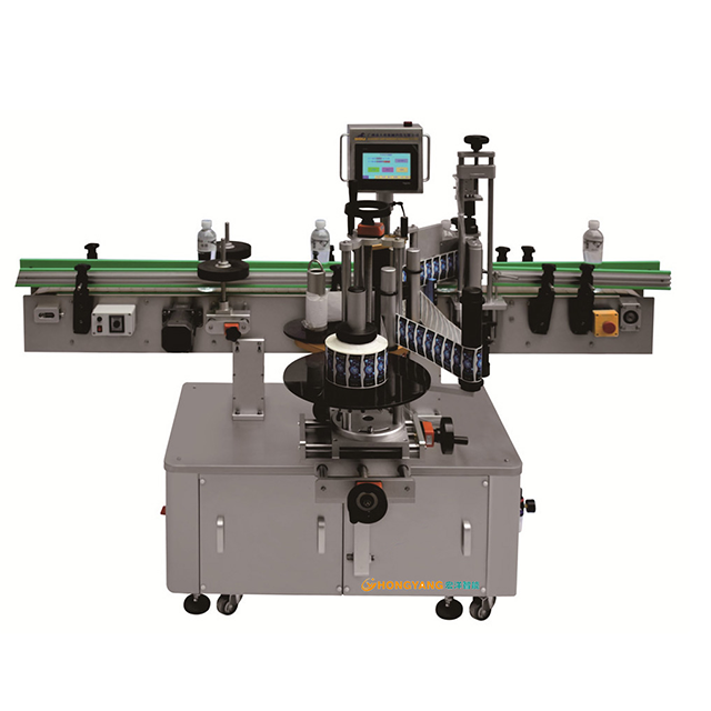 1603 vertical round bottle automatic positioning labeling machine