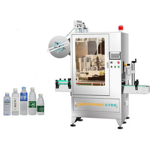 Mineral water bottle labeling machine
