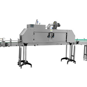 Juice and beverage bottle labeling machine