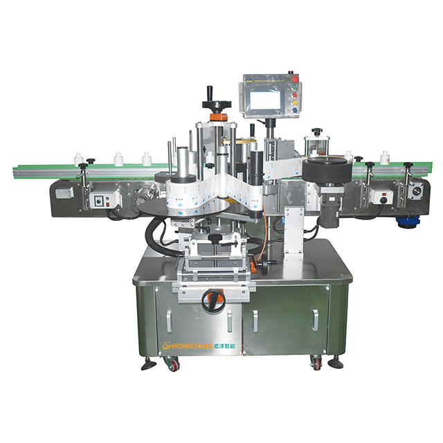1604 vertical round bottle automatic labeling machine