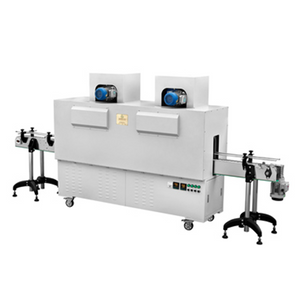 Wine bottle shrink film labeling machine